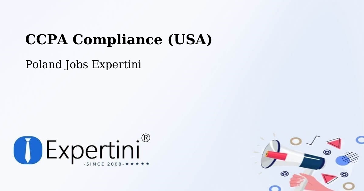 CCPA Privacy Rights & Compliance Notice – Brańsk - Poland Jobs Expertini