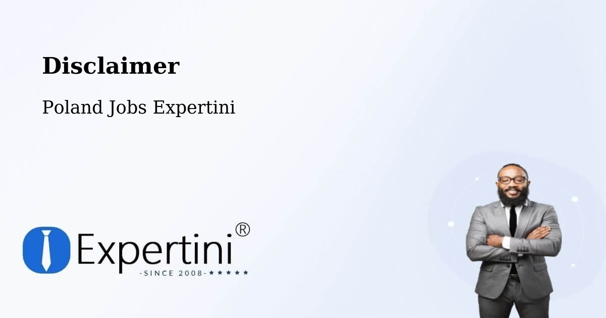 Disclaimer – Brańsk - Poland Jobs Expertini