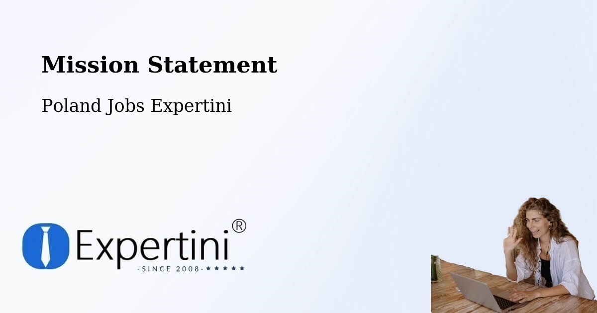 Corporate Mission – Brańsk - Poland Jobs Expertini