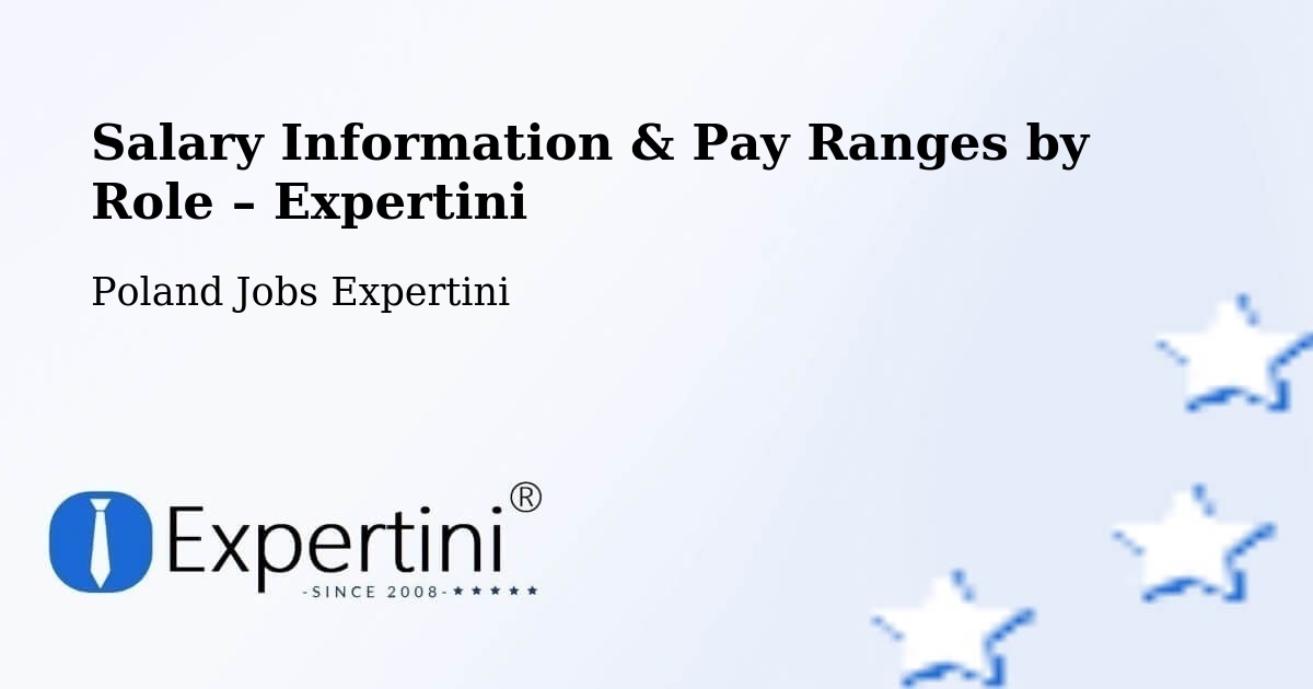 Salary Information & Pay Ranges – Brańsk - Brańsk, Poland Jobs Expertini