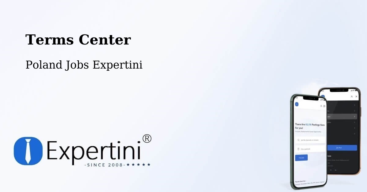 Terms of Service – Brańsk - Poland Jobs Expertini